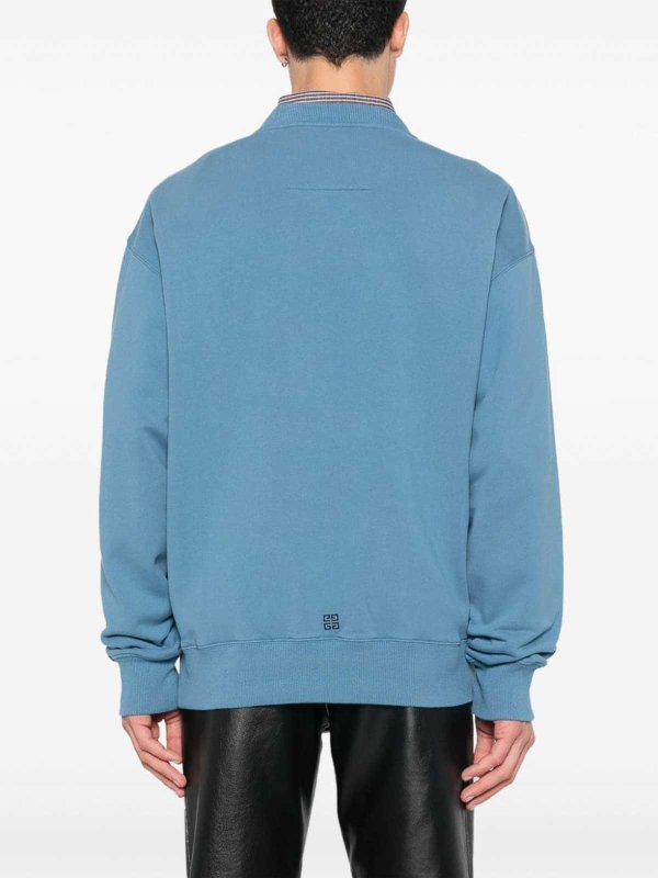 The Best Shops GIVENCHY: スウェット＆セーター - スウェットシャツ/セーター - ダークブルー