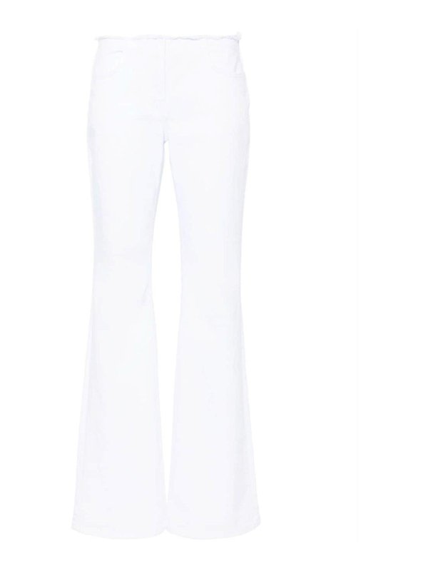 GIVENCHY: ブーツカットジーンズ - ブーツカットジーンズ - 白