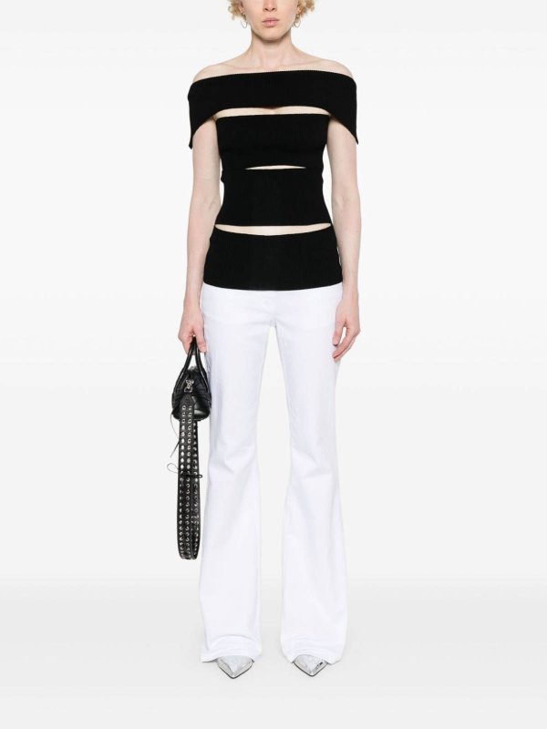 GIVENCHY: ブーツカットジーンズ online - ブーツカットジーンズ - 白