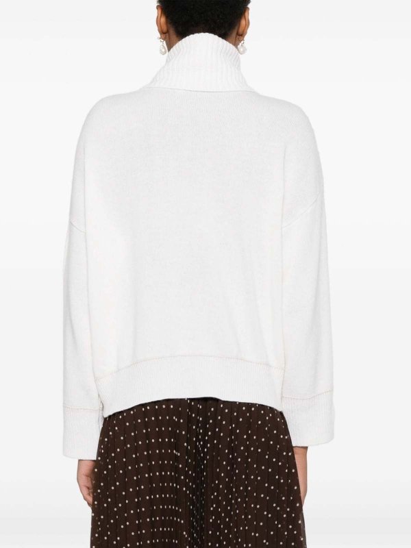 The Best Shops Pinko: crew necks - Embroidered Sweater
