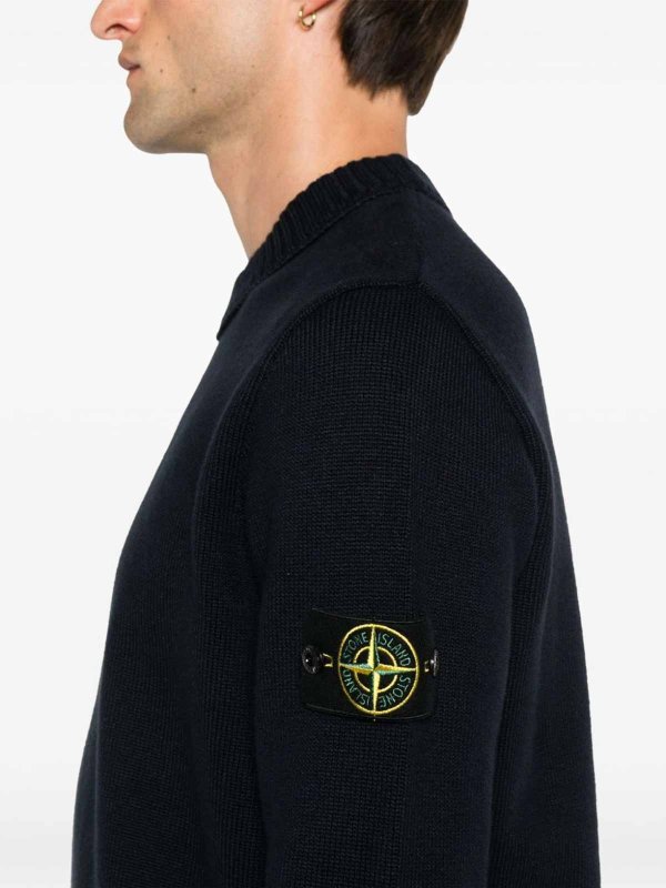 STONE ISLAND buy online クルーネック - ブルー