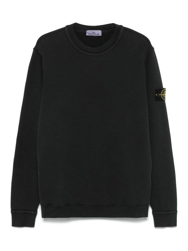 STONE ISLAND: Sweatshirts und Pullover - Sweatshirt - Schwarz