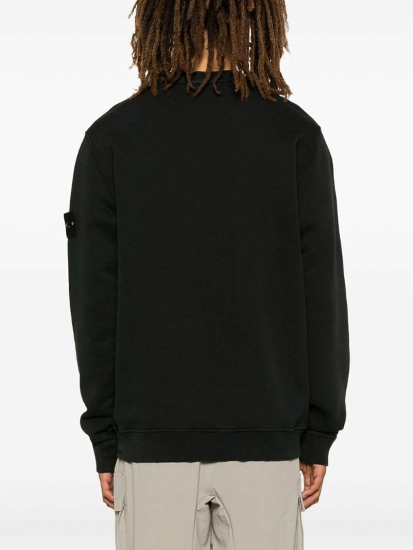 STONE ISLAND: Sweatshirts und Pullover online - Sweatshirt - Schwarz