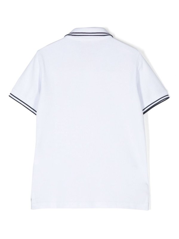 Stone Island Junior: Polos online - Polo - Blanco