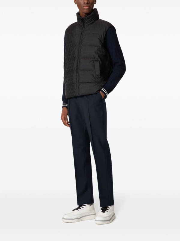 ダウンジャケット - ブルー Replica 
online: VALENTINO GARAVANI