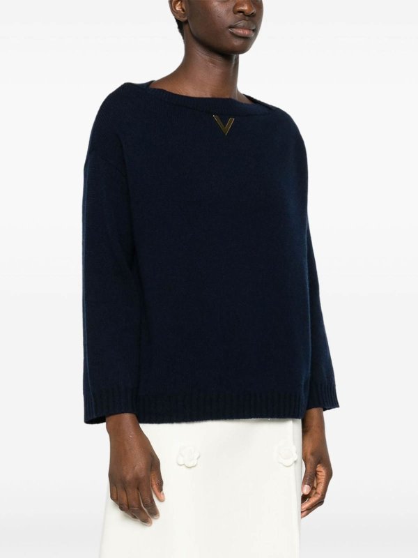 VALENTINO GARAVANI buy online Rundhalspullover - Blau