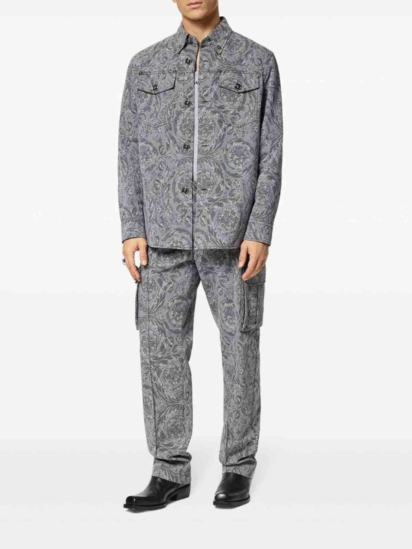 VERSACE: Blusas online - Blusa - Negro