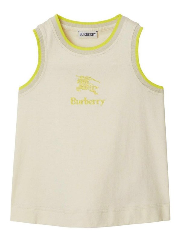 BURBERRY: Westen - Weste - Weiß