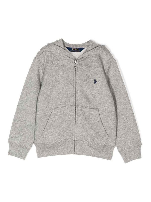 POLO RALPH LAUREN: スウェット＆セーター - スウェットシャツ/セーター - グレー