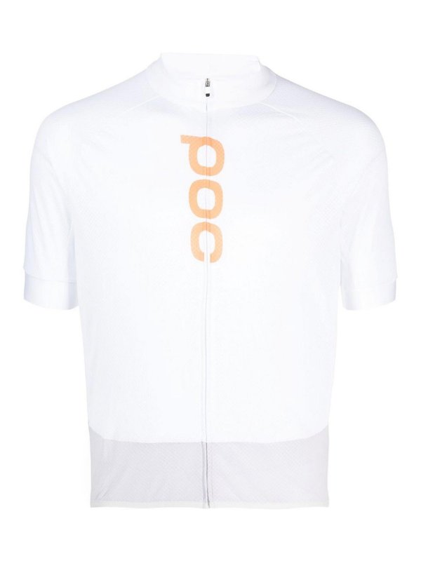 POKEMAOKE: Tops & Tank tops - Print Zipped Cycling Top