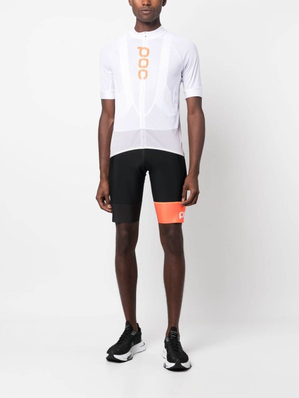 POKEMAOKE buy online Print Zipped Cycling Top