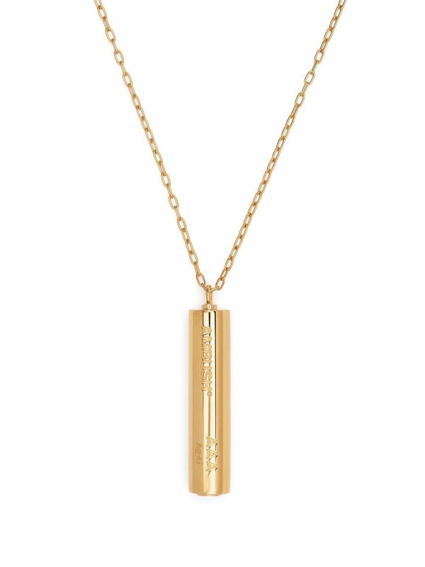 AMBUSH: Necklaces & Chokers online - Gold Necklace With Pendant With Engraved Logo