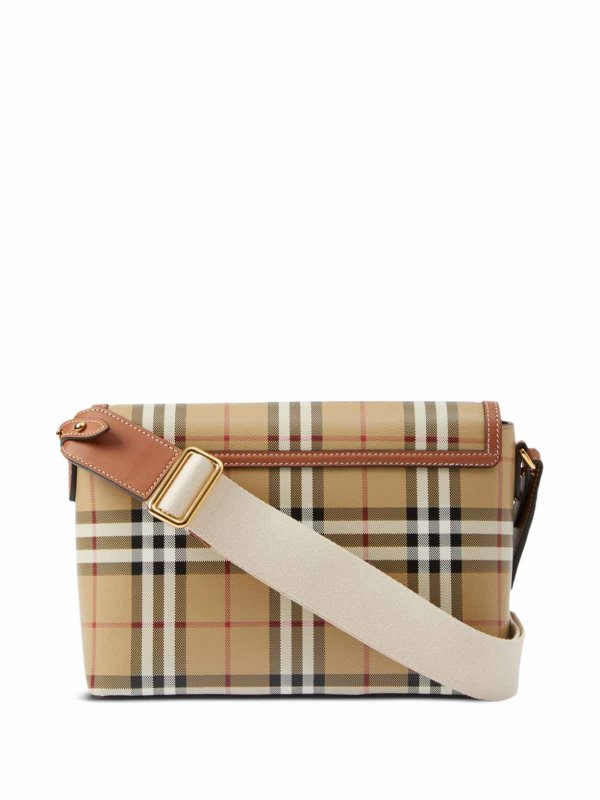 The Best Shops BURBERRY: cross body bags - Note Check Crossbody Bag