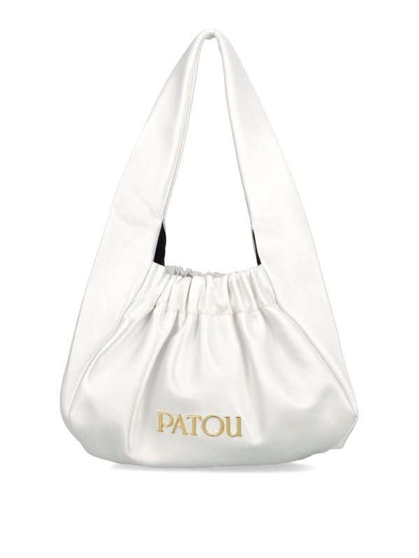 PATOU: Schultertaschen - Schultertasche - Weiß