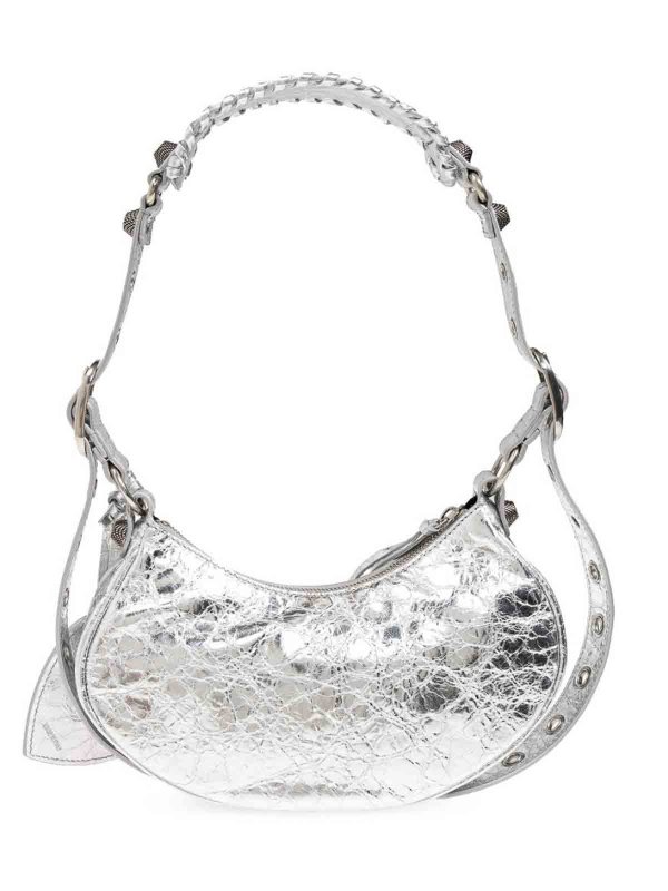 The Best Shops BALENCIAGA: Schultertasche - Silber