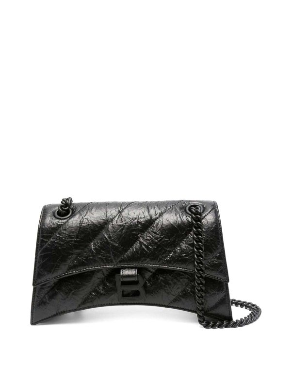 BALENCIAGA: cross body bags - Hourglass Crossbody Bag