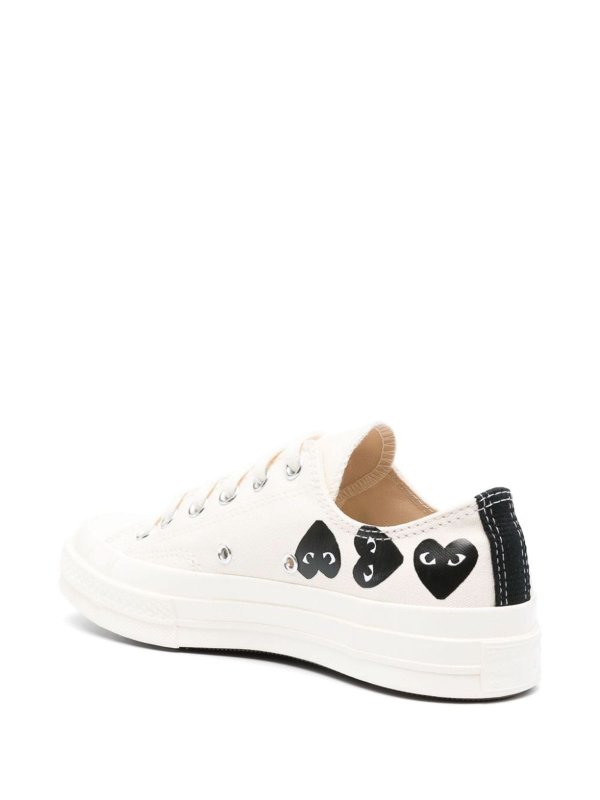 Zapatos Con Cordones - Blanco shop online: Comme des Garçons Play