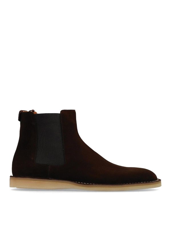 DOLCE & GABBANA: boots - Suede Chelsea Boots