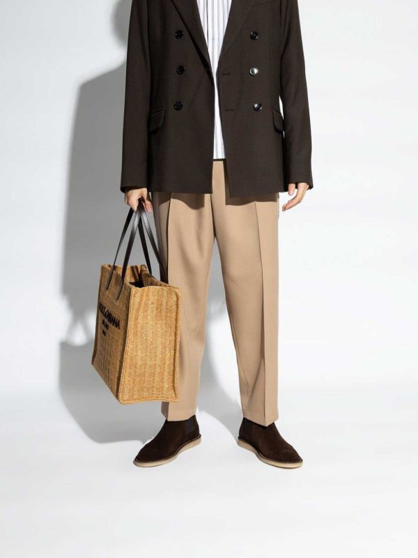 Suede Chelsea Boots shop online: DOLCE & GABBANA