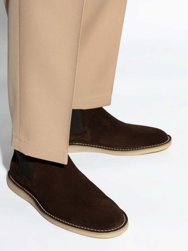 DOLCE & GABBANA buy online Suede Chelsea Boots