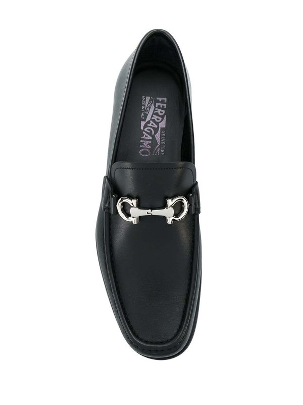 SALVATORE FERRAGAMO: Loafers & Slippers online - Gancini Reversible Bit Loafers