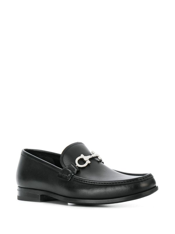 Gancini Reversible Bit Loafers shop online: SALVATORE FERRAGAMO
