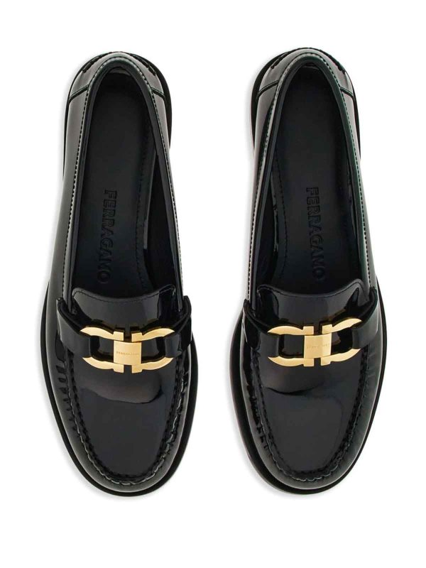 SALVATORE FERRAGAMO: ロファー＆スリッパ online - ローファー - 黒