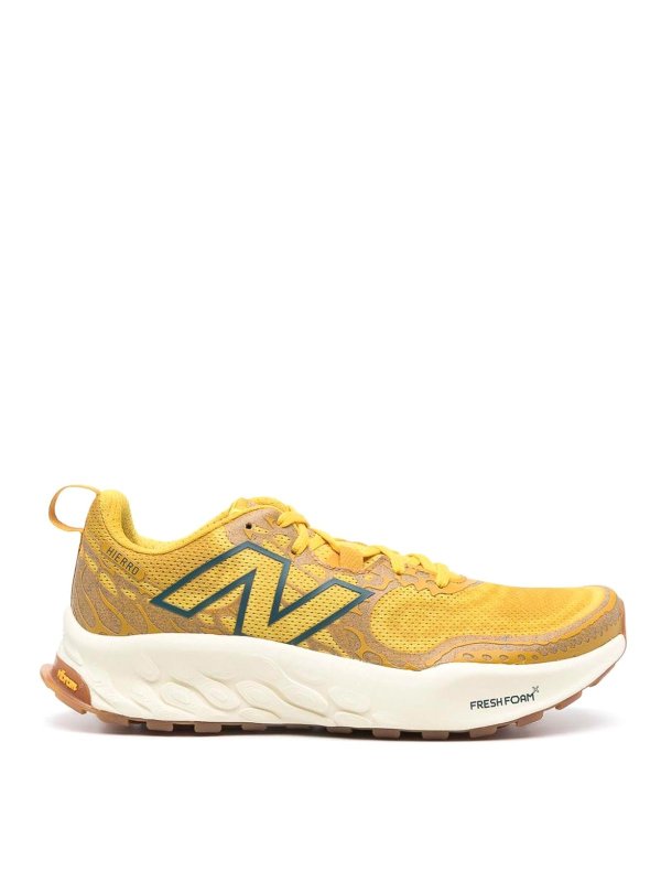 NEW BALANCE: Chaussures de sport - Baskets - Jaune
