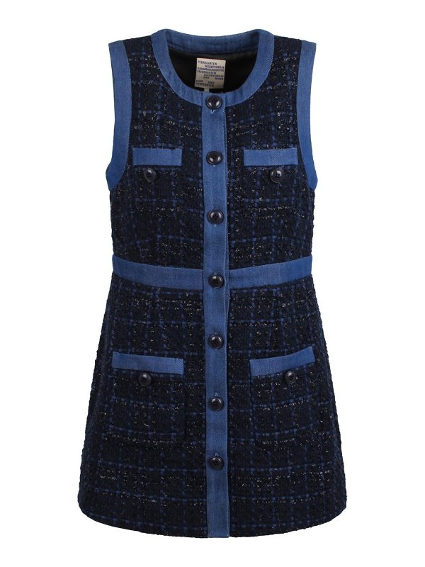 BAUM UND PFERDGARTEN: Robes courtes - Robe Courte - Bleu