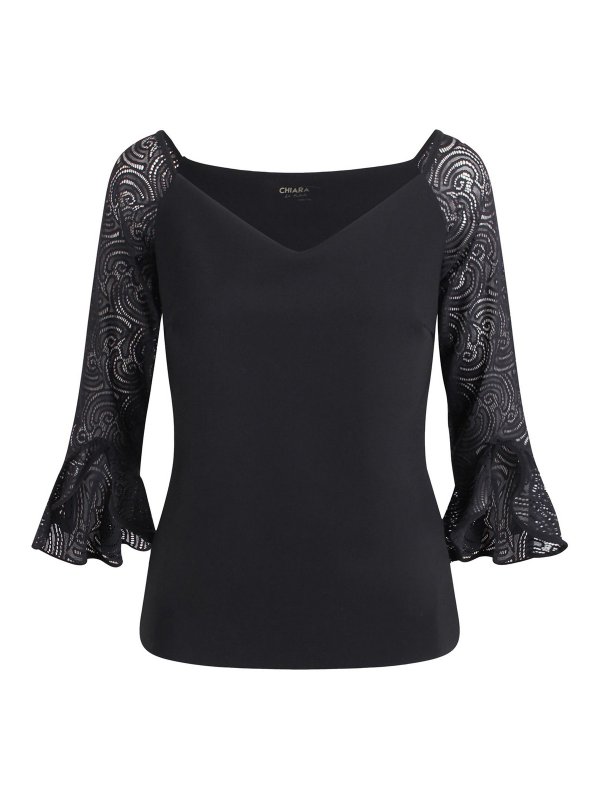 CHIARA BONI LA PETITE ROBE: Blouses - Blouse - Noir
