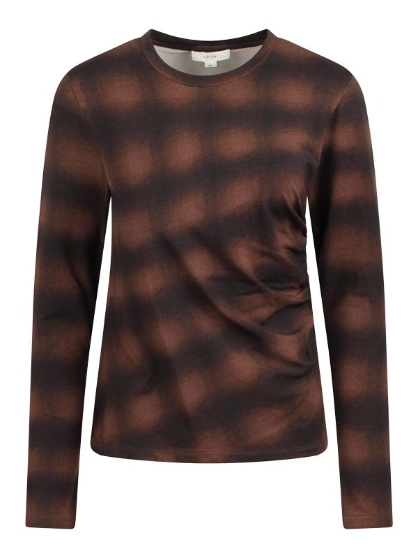 VINCE: Tシャツ - Tシャツ - ブラウン