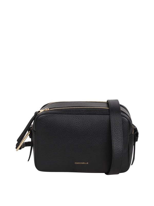 COCCINELLE: クロスボディバッグ - クロスボディバッグ - 黒