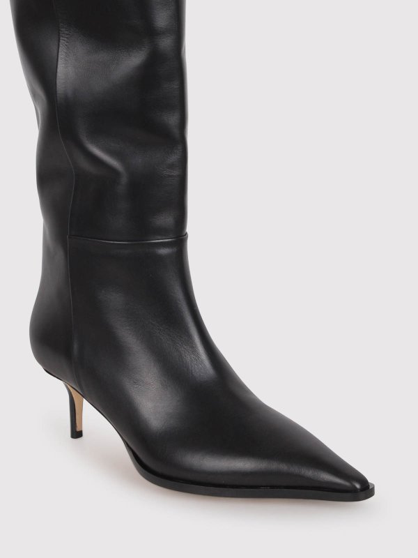 The Best Shops AEYDE: boots - Zsazsa Low Heel Suede Boots