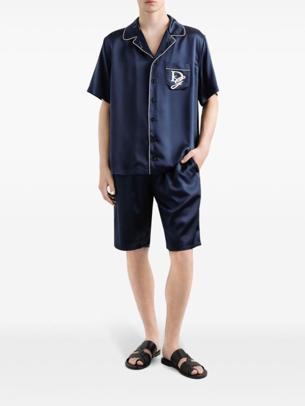 The Best Shops DOLCE & GABBANA: casual trousers - Pants Blu