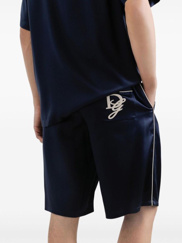 Pants Blu shop online: DOLCE & GABBANA