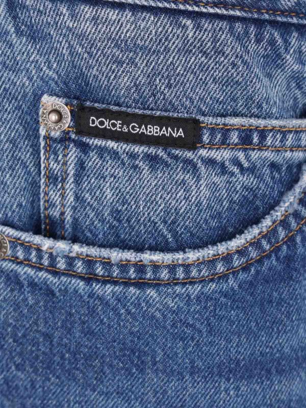 DOLCE & GABBANA: Pantalones casual online - Shorts - Lavado Medio
