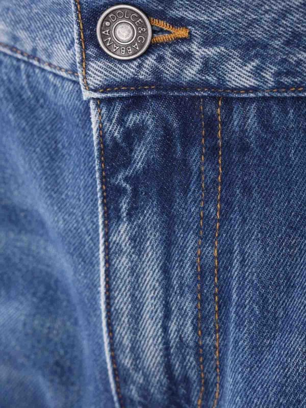 The Best Shops DOLCE & GABBANA: Pantalones casual - Shorts - Lavado Medio