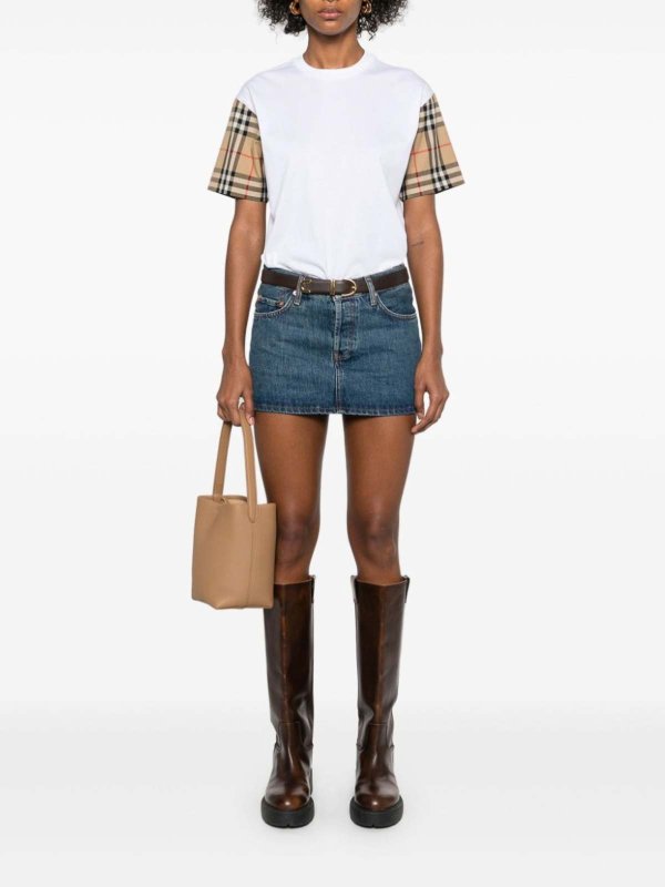 シャツ - 白 shop online: BURBERRY