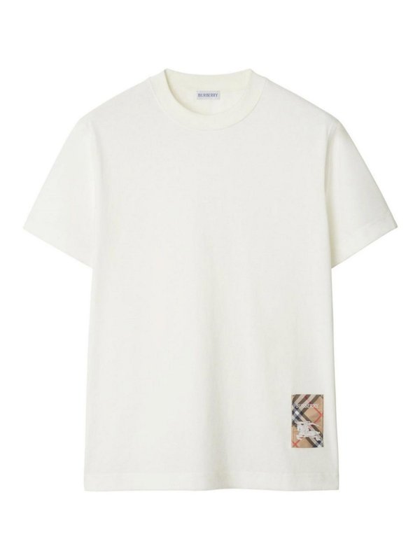 BURBERRY: shirts - M Jwear T Shirt Chalk