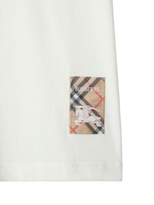 M Jwear T Shirt Chalk shop online: BURBERRY