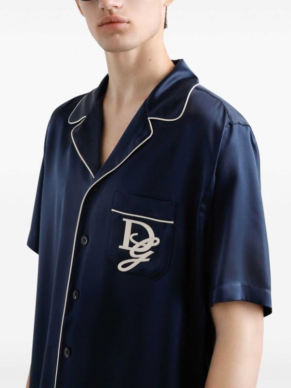 The Best Shops DOLCE & GABBANA: camicie - Camicia Blu