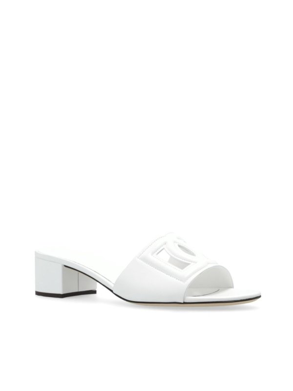 The Best Shops DOLCE & GABBANA: Zehentrenner - Zehentrenner - Weiß