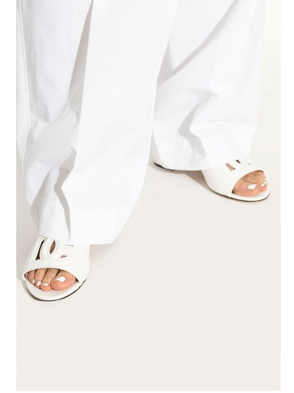 Zehentrenner - Weiß shop online: DOLCE & GABBANA