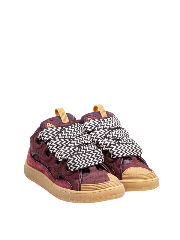 LANVIN: Sneaker online - Sneaker - Bordeaux