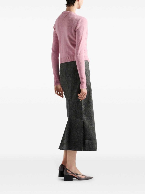 A-Line Maxi Skirt shop online: PRADA