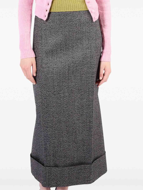 The Best Shops PRADA: A-Line Maxi Skirt