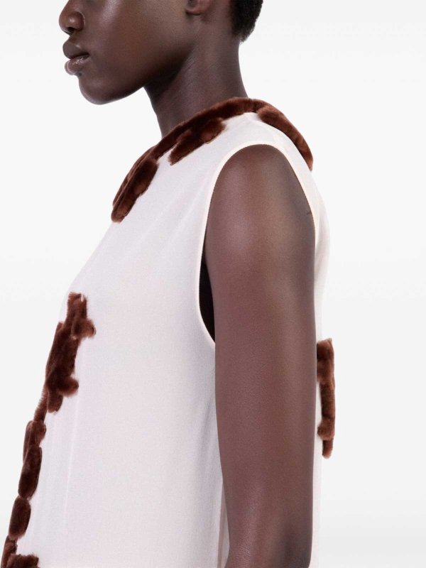 PRADA buy online Embroidered Georgette Dress