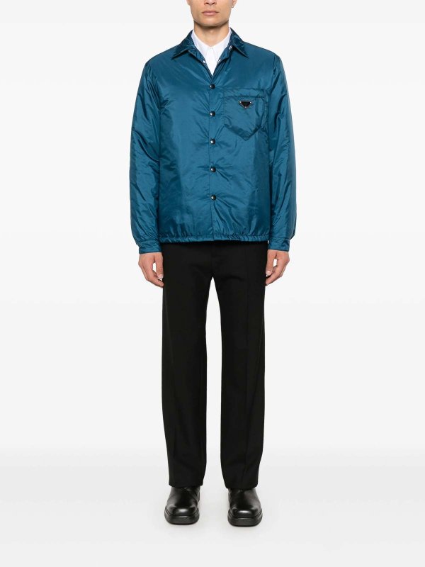 PRADA: shirts online - Re-Nylon Shirt