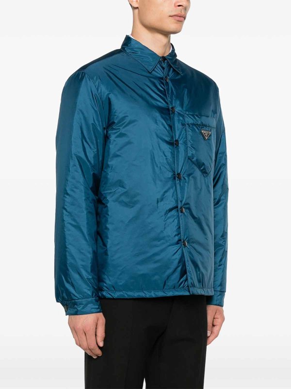 The Best Shops PRADA: shirts - Re-Nylon Shirt