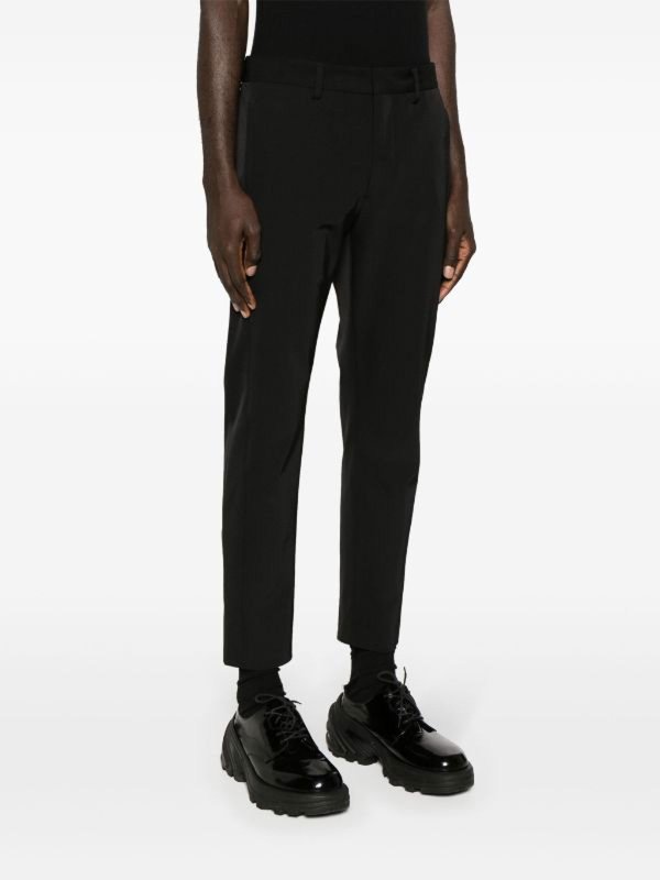 Mid-Rise Cropped Trousers shop online: PRADA